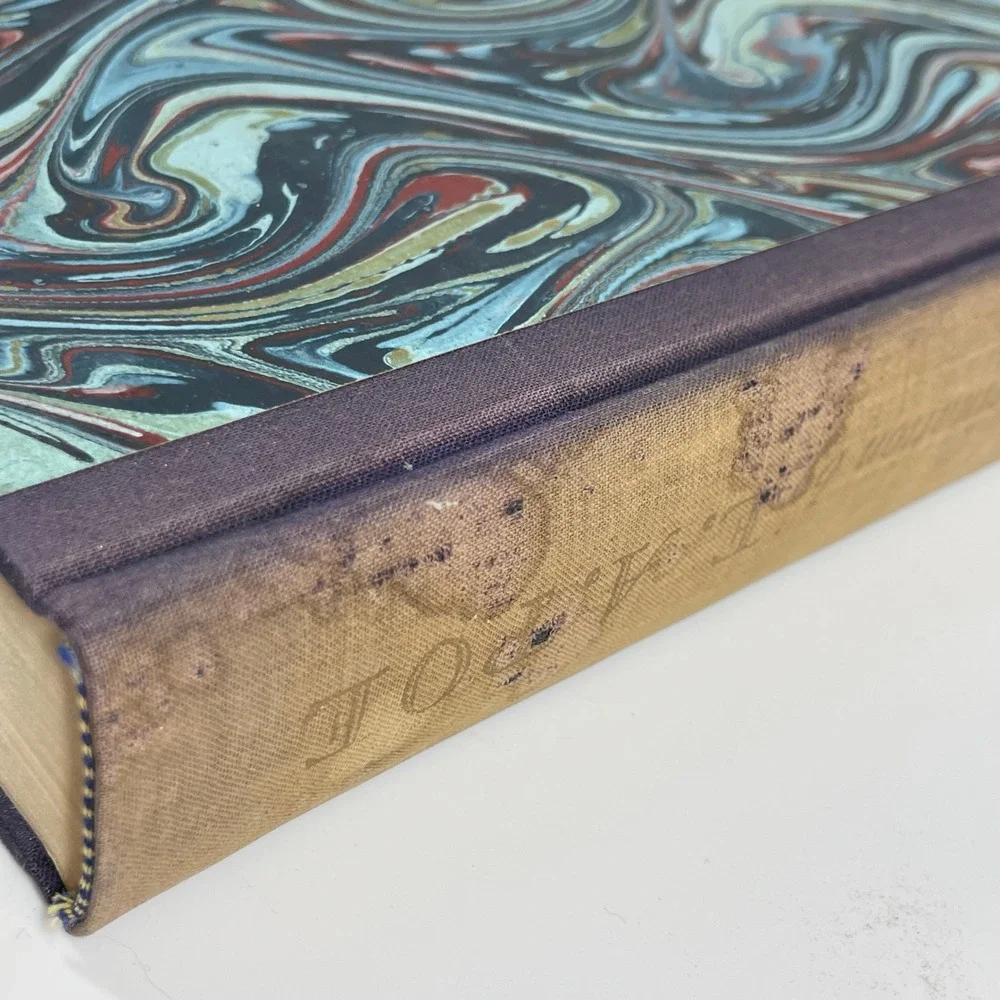 Tales of Mystery and Imagination Edgar Allan Poe Vintage Marbled Hardcover Story